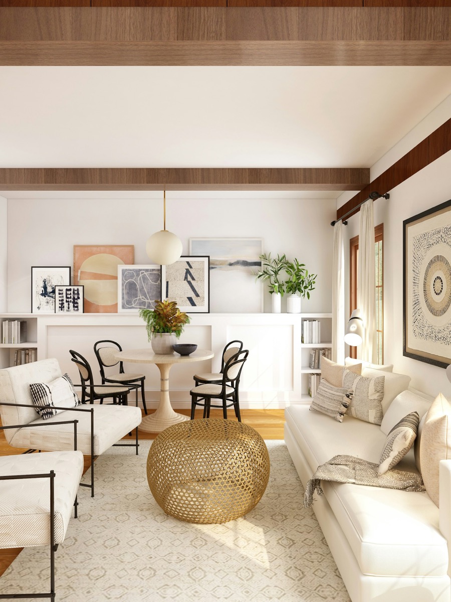 Living spaces cleaned by Whimsy Wipe